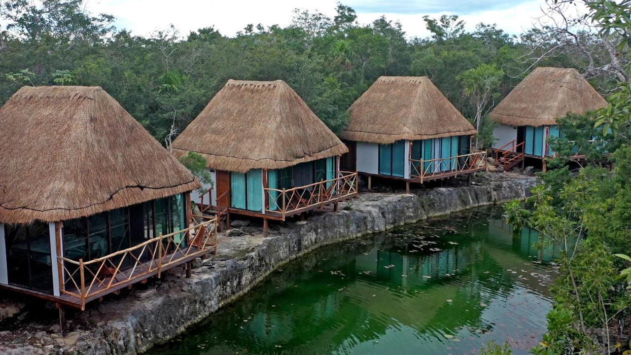 Zamna Eco-Lodge Tulum Exteriör bild