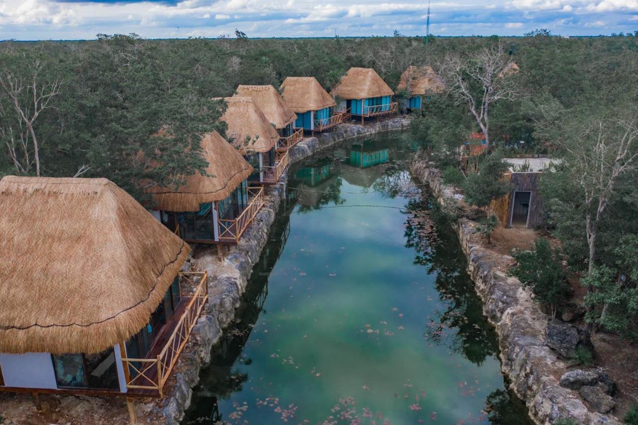 Zamna Eco-Lodge Tulum Exteriör bild