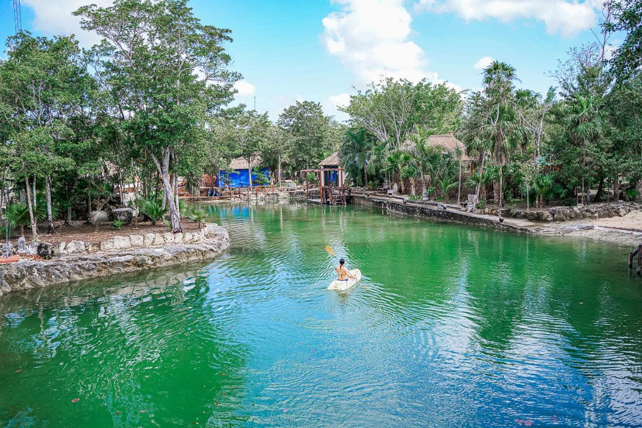 Zamna Eco-Lodge Tulum Exteriör bild