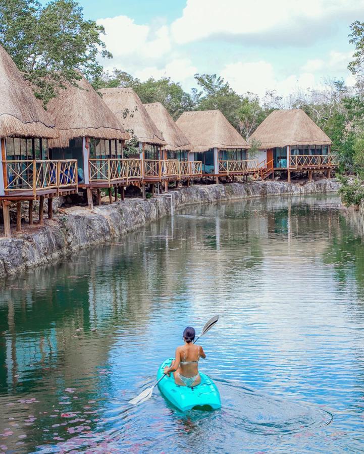 Zamna Eco-Lodge Tulum Exteriör bild