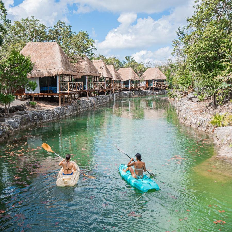 Zamna Eco-Lodge Tulum Exteriör bild