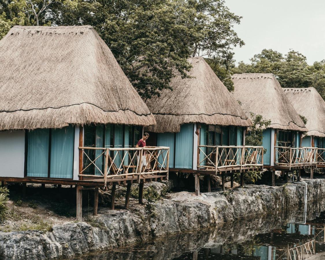 Zamna Eco-Lodge Tulum Exteriör bild