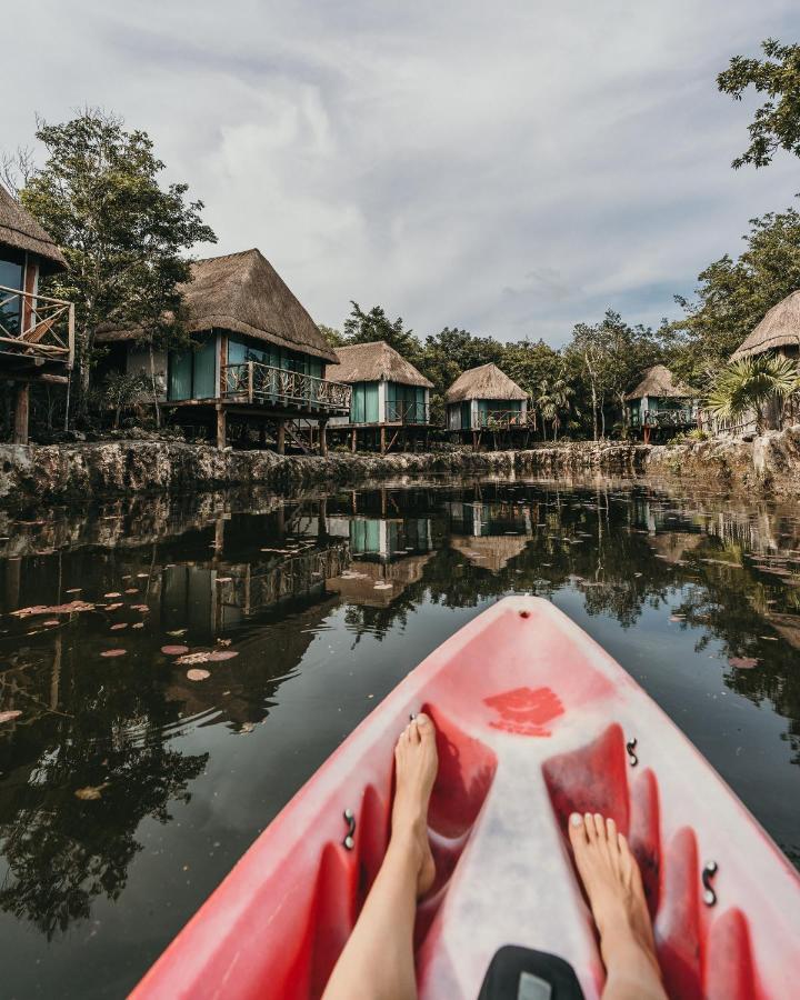 Zamna Eco-Lodge Tulum Exteriör bild