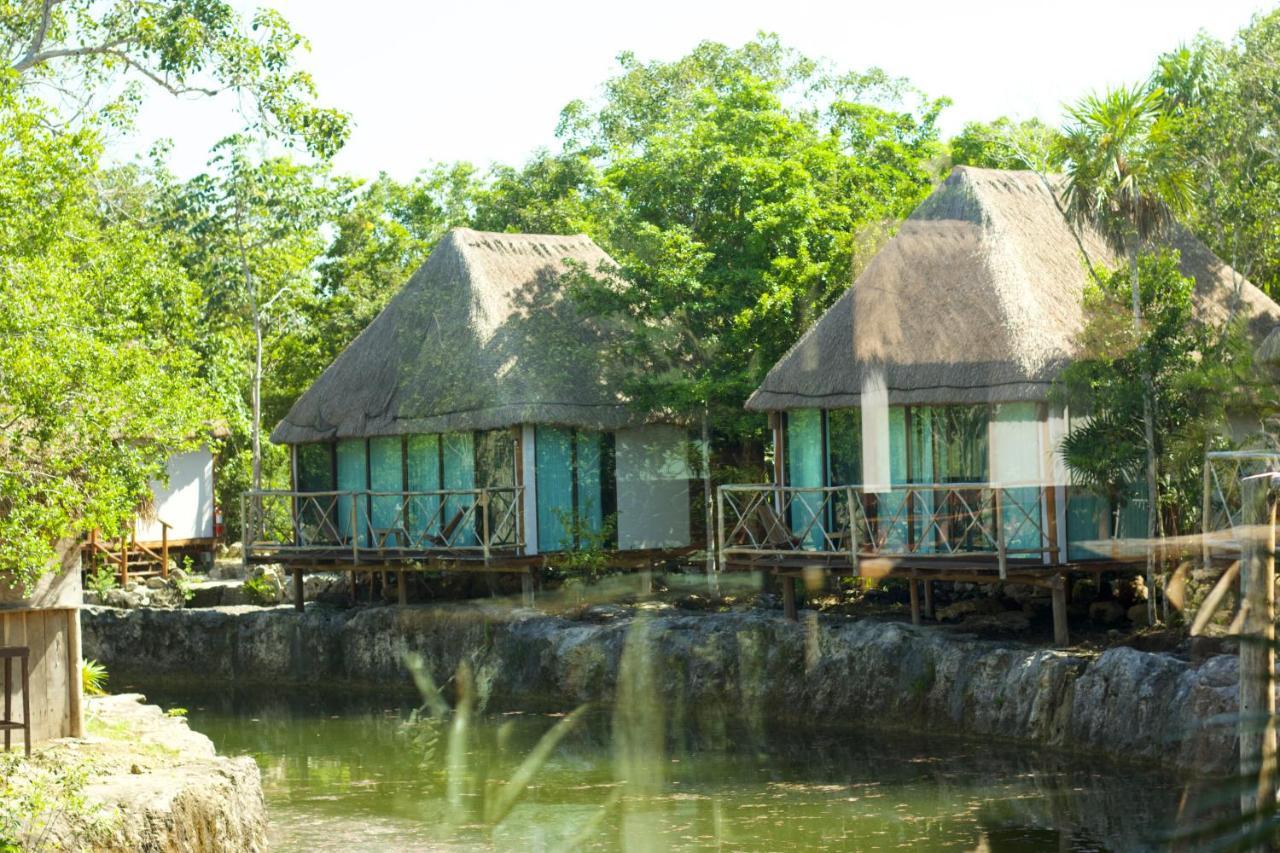 Zamna Eco-Lodge Tulum Exteriör bild